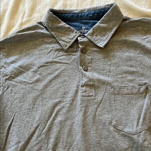 Woolrich Men's Gray Polo Shirt L